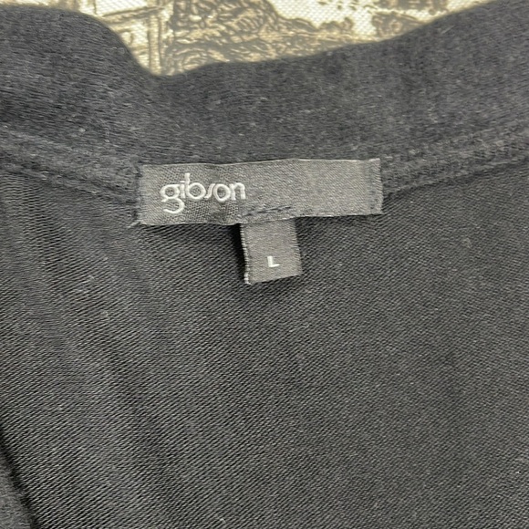 Gibson Women's High Low Cardigan - Picture 3 of 6